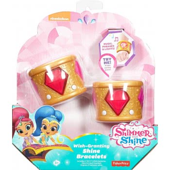 Mattel Shimmer And Shine - Βραχιόλια Με Φώτα Και Ήχους - 2 Σχέδια FGN56 / ASST 887961510751