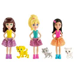 Mattel Polly Και Ζωάκι (3 Σχέδια) BCY85 746775296780