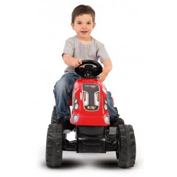 Smoby Τρακτέρ Με Καρότσα Farmer Xl Red 710108 3032167101082