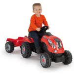 Smoby Τρακτέρ Με Καρότσα Farmer Xl Red 710108 3032167101082