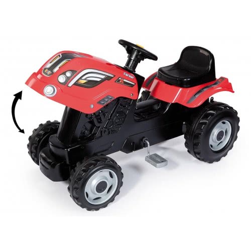 Smoby Τρακτέρ Με Καρότσα Farmer Xl Red 710108 3032167101082