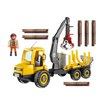 Playmobil Όχημα Μεταφοράς Ξυλείας Με Γερανό 6813 4008789068132