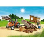 Playmobil Ξυλοκόποι Με Τρακτέρ 6814 4008789068149