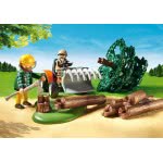 Playmobil Ξυλοκόποι Με Τρακτέρ 6814 4008789068149
