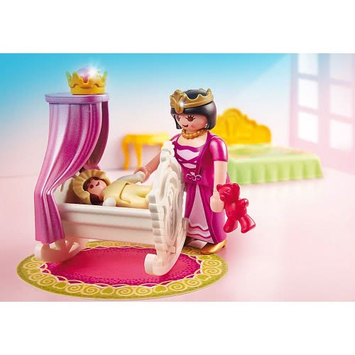 Playmobil Πριγκιπική Κρεβατοκάμαρα Και Βρεφική Κούνια 5146 4008789051462