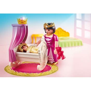 Playmobil Πριγκιπική Κρεβατοκάμαρα Και Βρεφική Κούνια 5146 4008789051462