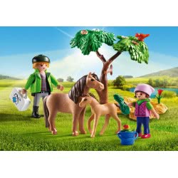 Playmobil Vet With Pony And Foal 6949 4008789069498