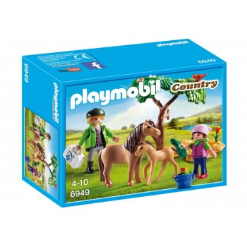 Playmobil Κτηνίατρος Με Πόνυ Και Πουλάρι 6949 4008789069498