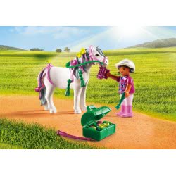 Playmobil Πόνυ Με Καρδούλες Και Κοριτσάκι 6969 4008789069696