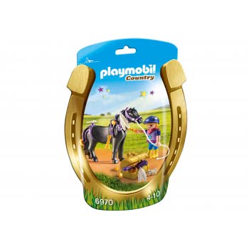 Playmobil Πόνυ Με Αστεράκια Και Κοριτσάκι 6970 4008789069702