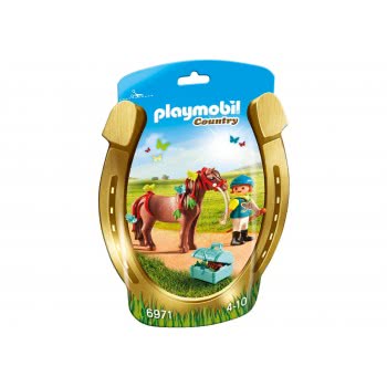 Playmobil Πόνυ Με Πεταλούδες Και Κοριτσάκι 6971 4008789069719