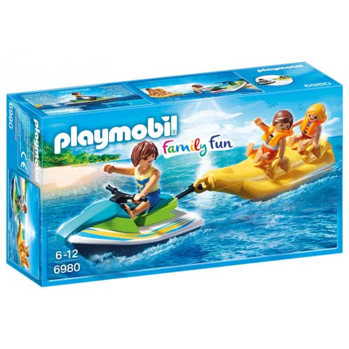 Playmobil Personal Watercraft With Banana Boat 6980 4008789069801