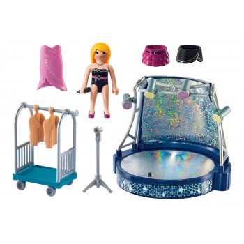 Playmobil Singer With Stage 6983 4008789069832