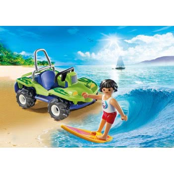 Playmobil Surfer With Beach Quad 6982 4008789069825