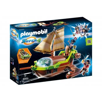 Playmobil H Ρούμπι Με Το Πειρατικό Chameleon 9000 4008789090003