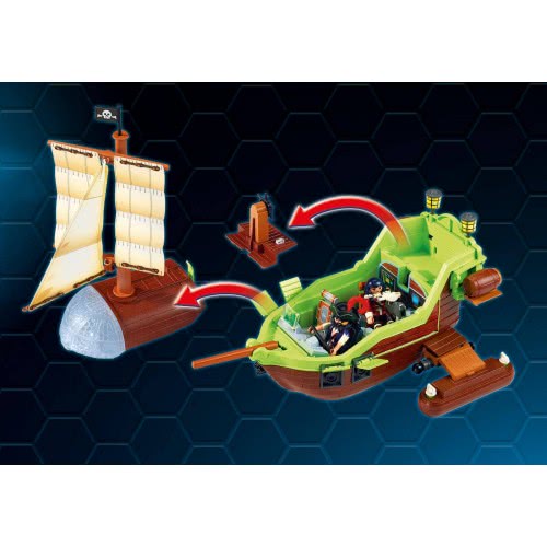 Playmobil Pirate Chameleon With Ruby 9000 4008789090003