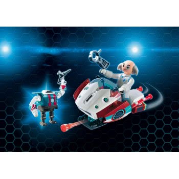 Playmobil Ο Δόκτωρ Χ Και Το Skyjet Του 9003 4008789090034
