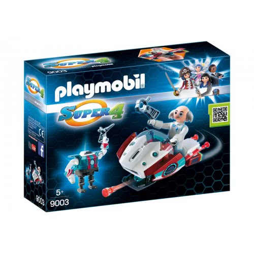 Playmobil Ο Δόκτωρ Χ Και Το Skyjet Του 9003 4008789090034