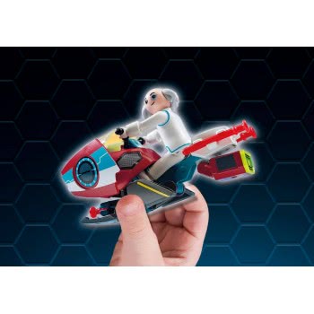 Playmobil Ο Δόκτωρ Χ Και Το Skyjet Του 9003 4008789090034