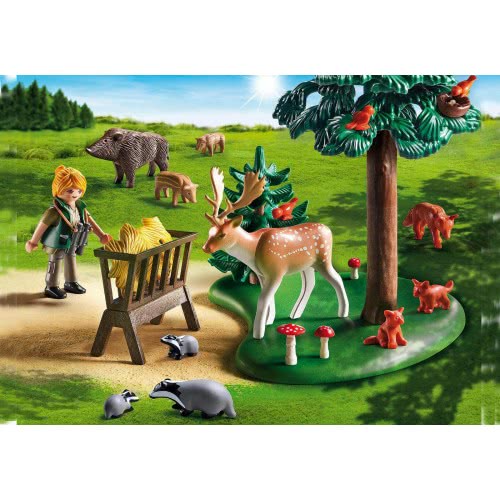 Playmobil Δασοφύλακας Με Ζώα Δάσους 6815 4008789068156