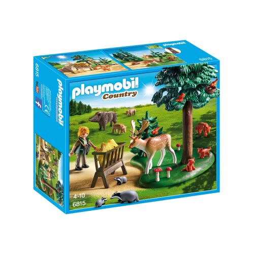 Playmobil Δασοφύλακας Με Ζώα Δάσους 6815 4008789068156