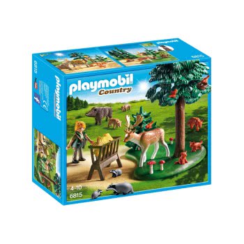 Playmobil Δασοφύλακας Με Ζώα Δάσους 6815 4008789068156