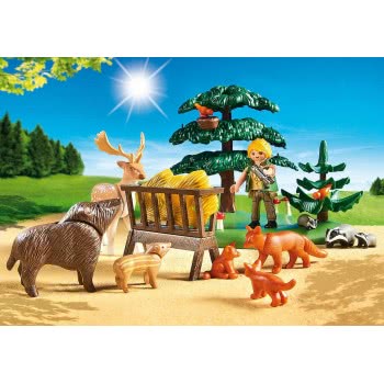 Playmobil Δασοφύλακας Με Ζώα Δάσους 6815 4008789068156