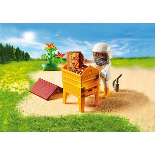 Playmobil Μελισσοκόμος Με Κηρήθρες 6818 4008789068187