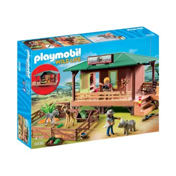 Playmobil Σταθμός Περίθαλψης Άγριων Ζώων 6936 4008789069368