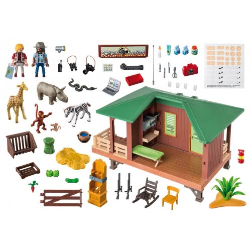 Playmobil Σταθμός Περίθαλψης Άγριων Ζώων 6936 4008789069368