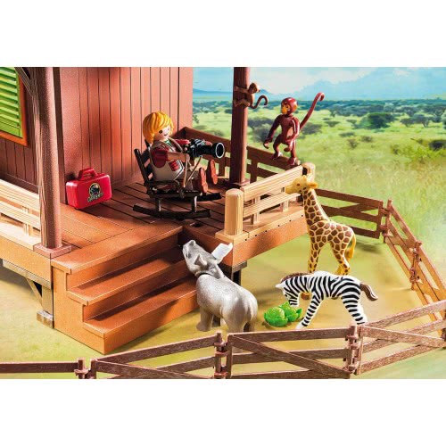 Playmobil Σταθμός Περίθαλψης Άγριων Ζώων 6936 4008789069368