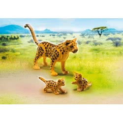 Playmobil Λεοπάρδαλη Με Τα Μωρά Της 6940 4008789069405