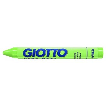Giotto Κηρομπογιά 10Cm Χοντρή 12 Τεμάχια Cera Maxi 000291200 8000825291203