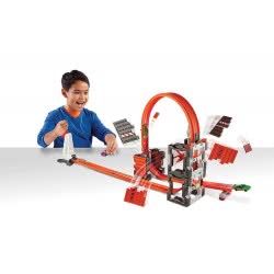 Mattel Hot Wheels Truck Builder Πίστα Σύγκρουσης Με Τουβλάκια DWW96 887961390377
