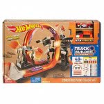 Mattel Hot Wheels Truck Builder Πίστα Σύγκρουσης Με Τουβλάκια DWW96 887961390377