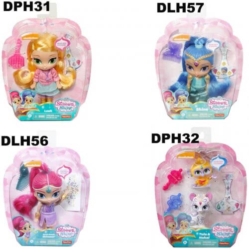 Mattel Shimmer And Shine Κούκλες - 2 Σχέδια DLH55 / ASST 887961258615