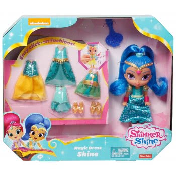 Mattel Shimmer And Shine Κούκλες Με Αξεσουάρ - 2 Σχέδια DGL78 887961195880