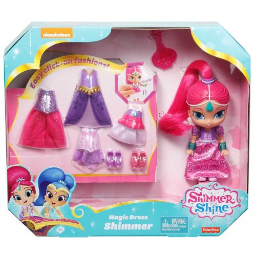 Mattel Shimmer And Shine Κούκλες Με Αξεσουάρ - 2 Σχέδια DGL78 887961195880