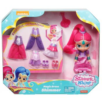 Mattel Shimmer And Shine Κούκλες Με Αξεσουάρ - 2 Σχέδια DGL78 887961195880