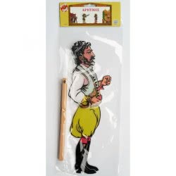AK TOYS Φιγούρα Θεάτρου Σκιών Κρητικός 114 5203249001141