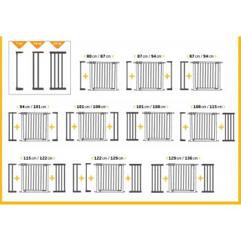 SAFETY 1st Safety Fiorst Προέκταση 7Cm Για Μπάρα Easy Close Metal, Auto Close, Easy Close 84637 3220660205158