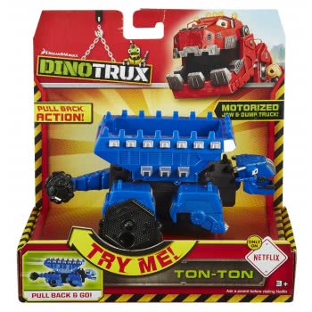 Mattel Dinotrux Pull Back Οχήματα - 2 Σχέδια CJV90 / ASST 887961106527