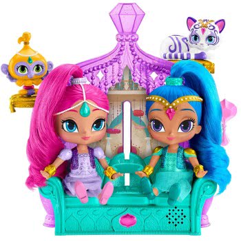 Mattel Shimmer And Shine - Deluxe Σετ Παιχνιδιού Με Κούκλες DGL73 887961195828