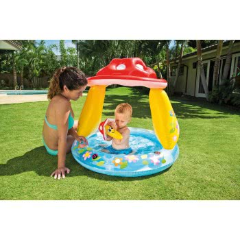 INTEX Πισίνα Mushroom Baby Pool 102X89εκ 57114 6941057401058