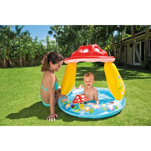 INTEX Πισίνα Mushroom Baby Pool 102X89εκ 57114 6941057401058