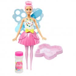Mattel Barbie Νεράιδα Με Σαπουνόφουσκες DVM95 887961372618