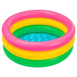 INTEX Πισίνα Για Μικρά Παιδιά Sunset Glow Baby Pool 57107 57402 6941057402383
