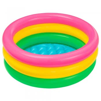INTEX Πισίνα Για Μικρά Παιδιά Sunset Glow Baby Pool 57107 57402 6941057402383