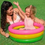 INTEX Πισίνα Για Μικρά Παιδιά Sunset Glow Baby Pool 57107 57402 6941057402383