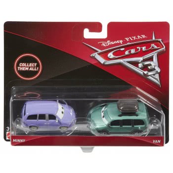 Mattel Cars 3 Αυτοκινητάκια, Σετ Των 2 - 6 Σχέδια DXV99 / ASST 887961403725